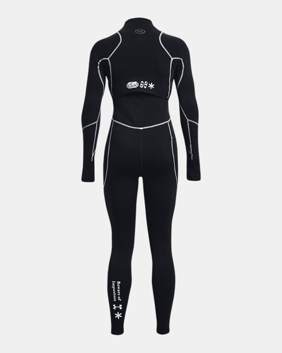 Women's ColdGear® Select Bodysuit, Black, pdpMainDesktop image number 7